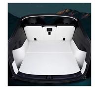 Trunk Carpetsz For Tesla For Model Y 2021 2022 Leather Car Trunk Mat Cargo Liner Car Floor Mats Boot Liner Mat Carpet Accessories Boot Liner(WHITE)