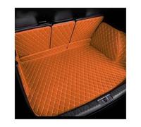 Trunk Cover Mat Car trunk mat for Volvo XC90 Seven seats 2016 2017 2018 2019 2020 2021 2022 Cargo Liner Carpet Interior Parts Cover(BROWN 3D)