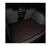 Trunk Cover Mat Car trunk mat for Volvo XC90 Seven seats 2016 2017 2018 2019 2020 2021 2022 Cargo Liner Carpet Interior Parts Cover(BIACK RED SIGIE)