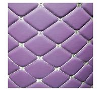 Trunk Cover Mat Durable Custom Colorful Leather Car Trunk Boot Mat For Hyundai For Kona 2024 2025 Auto Carpet Accessories Interior Part(Purple)