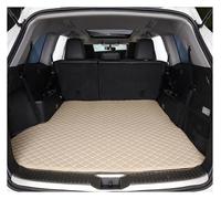 Trunk Cover Mat High Side Custom Car Trunk Mat For Acura MDX Seven Seat 2010 2011 2012 2013 Cargo Liner Carpet Interior(Beige)
