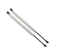 Trunk gas spring For Toyota For Matrix 2009-2013 Rear Door Tailgate Hatch Boot Carbon Fiber Lift Supports Shocks Gas Struts Props Spring 455mm Damper Piston Hinge Gas Struts(Silver carbonfiber)