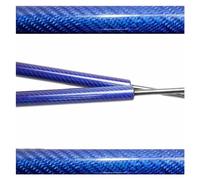 Trunk Gas Struts For MITSUBISHI For Lancer For Evolution IX 2005-2007 Station Wagon Rear Trunk Tailgate Gas Struts Springs Lift Supports Shock Dampers(Blue carbonfiber)