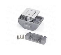 Trunk Lid Lock Actuator 10pcs Camper Car Push Lock RV Caravan Boat Motor Home Cabinet Drawer Latch Button Locks Keyless Furniture Door Lock Hardware Tailgate Control Module(SS6209-Chrome)