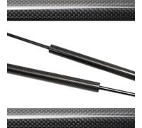 Trunk Lift Support For Mitsubishi For Chariot For Grandis N84W For For Wagon 1997-2003 Boot Lift Supports Gas Struts Shocks Rear Tailgate Dampers MR415173 MR415174 Gas Lift Struts(Black carbon fiber)