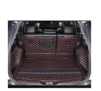 Trunk Liner Car Accessories For BREEZE 2007 2008 2009 2010 2011 2012 2013 2014 2015 2016 2017 2018 2019 2020 For CRV 5D Sepcial Car Styling Carpet Floor Trunk Mats(Black red)