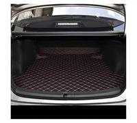 Trunk mat 1pc Car Styling Rear Trunk Mat For Toyota For Corolla E210 2019-Present Leather Waterproof Auto Cargo Liner Pad Floor Liner(Black Red 4pcs)