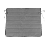 Trunk Mat Bumper Flap Protector Durable Scratch Resistant Anti Dirt Pet Cargo Trunk Mat Cover for Car Accessories Universal Fit Polyester EPE Material 80x64x1cm (Grey)