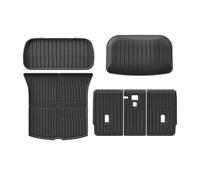 Trunk Mat Cargo Liner For 2025 For Tesla For Model For Y Launch Rear Trunk Seat Backrest Cushion Anti-Kick Mat Car Accessories TPE Trunk Protection Pad