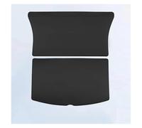 Trunk Mat Cargo Liner For Tesla For Model For Y/Y Juniper 2025 Model 3/3 Highland Leather Trunk Mats Rear Seat Back Protector Backrest Liner(For MY and New MY)