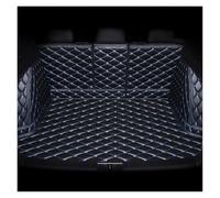 Trunk Mat For Hyundai For Creta Ix25 For Cantus 2014 2015 2016 2017 2018 2019 Car Trunk Mat Anti Dirty Durable Leather Carpet Protective Pad(Black Blue A)
