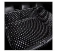 Trunk Mat For Hyundai For Creta Ix25 For Cantus 2014 2015 2016 2017 2018 2019 Car Trunk Mat Anti Dirty Durable Leather Carpet Protective Pad(Black Beige A)