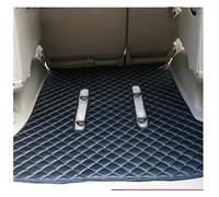 Trunk Mat For Toyota For Land For Cruiser For Prado 120 FJ120 2003 2004 2005 2006 2007 2008 2009 Custom Leather Car Rear Trunk Floor Mat Carpets Car Trunk Mats(Black with holes)