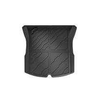 Trunk Mats Car Floor Mats Foot Pads Black Carpet Rear Seat Backrest Protective Mat Accessories For Tesla For Model 3 For Highland 2024(Trunk Pad)