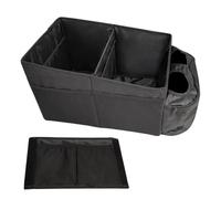 Trunk Organizer for SUV - Multifunctional Foldable Cup Holder Storage Box,Car Cargo Organizer,for Travel Business Daily Commuting Mobile Phones Wallets