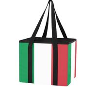 Trunk Organizer for Women Men, Waterproof Collapsible Car Organizers and Storage with Reinforced Handles & Removable PE Board for SUV Sedan Truck, Multi-Purpose Storage Tote Bag National Flag Of Italy