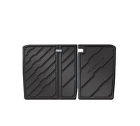 Trunk Pad Car Floor Mats Foot Pads Black Carpet Rear Seat Backrest Protective Mat Accessories For Tesla For Model 3 For Highland 2024(Backrest Pad)