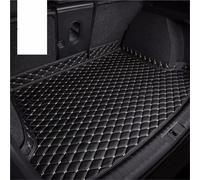 Trunk Pad For BMW X6 F16 2015 2016 2017 2018 2019 3D Car Trunk Mat Waterproof Leather Non-Slip Bottom Interior Accessories Car Trunk Mats(Black-Beige)