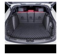 Trunk Pad For Macan 2014 2015 2016 2017 2018 2019 2020 2021 2022 Custom Leather Car Trunk Mats Boot Mats Carpet Auto Accesorios Protector(Black)
