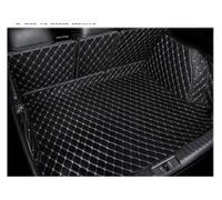 Trunk Pad Leather Car Trunk Mat For Lexus Ct 200h 2012 2013 2014 2015 2016 2017 Cargo Liner Accessorie Decoration Car Boot Mats(Black beige)