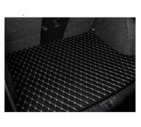 Trunk Pad Leather Car Trunk Mat For Lexus Ct 200h 2012 2013 2014 2015 2016 2017 Cargo Liner Accessorie Decoration Car Boot Mats(Black beige-1pcs)