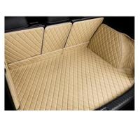 Trunk Pad Leather Car Trunk Mat For Lexus Ct 200h 2012 2013 2014 2015 2016 2017 Cargo Liner Accessorie Decoration Car Boot Mats(Beige)
