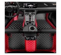 Trunk Protector Car floor&Trunk mats for BMW X5 E53 2004 2005 2006 2007 auto foot Pads automobile carpet cover interior accessories Cargo Mat(3PC black red,Onecolor)