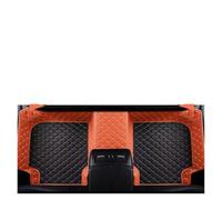 Trunk Protector Car floor&Trunk mats for BMW X5 E53 2004 2005 2006 2007 auto foot Pads automobile carpet cover interior accessories Cargo Mat(3PC black orange,LHD)