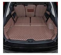Trunk Protector Pad For Volvo For XC90 Seven seats 2016-2022 Car trunk mat Cargo Liner Carpet Interior Parts Cover Boot Liners(BROWN FULL COVER,Without buttons)