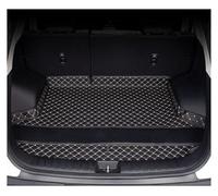 Trunk Protector Trunk Main Mat For SUBARU For FORESTER SK 2019-2025 Waterproof Anti Scratch Non-slip Protect Cover Cargo Mat(Black and white)