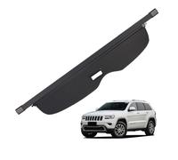 Trunk Security Covers Shield Shade Retractable Trunk Cargo Cover Parcel Rack Anti-Peeping Shield Privacy For Jeep For Grand For Cherokee 2011 2012 2013 2014 2015 2016(Canvas)