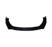 Trunk Spoile Wing Black Car Front Bumper Lip Chin Spoiler Splitter Body Kit Guard Diffuser Deflector Lips Glossy For Model 3 2017-2020