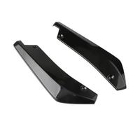 Trunk Spoiler 1 Pair Car Rear Bumper Easy To Install Universal Vehicle Bumper Diffuser Spoiler Fin Lip Trim Automobile Supplies Exterior Tuning Accessories