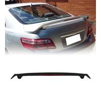 Trunk Spoiler Compatible with 2007-2011 Toyota Camry, ABS Matte Black JDM Style Rear Tail Lid Racing Wing W/Light