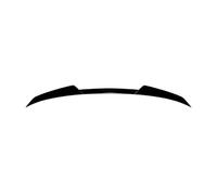 Trunk Spoiler For A6 For C8 For Avant For Allroad 2019-2024 Car Middle Tail Wing Spoilers Boot Mid-Wing Splitter Auto Parts Body Kits Car Spoiler(Glossy Black)
