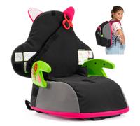 Trunki BoostApak | Kid's Travel Backpack and Portable Child Car Booster Seat | Group 2-3 | Ages 4 ? 12 Years (Pink)