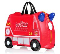 Trunki Children’s Ride-On Suitcase And Kid's Hand Luggage | Great 3 Year Old Boy Gift : Frank Fire Engine (Red)