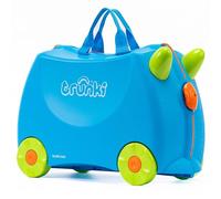 Trunki Children’s Ride-On Suitcase and Kid's Hand Luggage | Ideal Toy Gift for 3 Year Old Boys : Terrance (Blue)