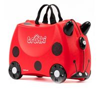 Trunki Children’s Ride-On Suitcase and Kid's Hand Luggage | Perfect Toy Gift for Toddler Boys & Girls : Harley Ladybug (Red)