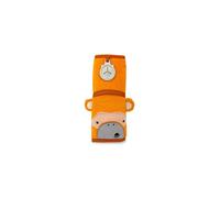 Trunki Seat Belt Pads for Kids | Comfy Childrens Seatbelt Cover | for Car Seats and Pram - SnooziHedz Mylo Monkey (Orange)