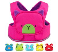 Trunki ToddlePak - Fuss Free Baby Walking Reins and Toddler Safety Harness ? Betsy Bear (Pink)