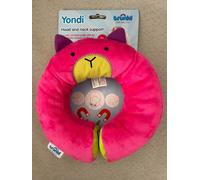Trunki Yondi Travel Sleep Support Pillow - Betsy SMALL (Pink)
