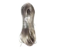 Trunking Solid 30 meters UL2468 Audio Speaker Cable, 2468 Transparent Gold and Silver Parallel Line, 26 AWG 20AWG PVC Tinned Bare Copper Cord Connector Loom ( Color : Gold and silver , Size : 24 AWG )