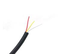 Trunking Solid Silicone Rubber Insulated Copper Wire 0.3-6mm² 2-6 Cores 1M(3 Cores,Square 4.0mm)