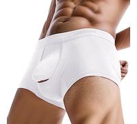 Trunks for Men Underwear, Men's Breathe Underwear Separation Physiological Underpants for Daily Comfort and Support
