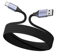 Truntau 3FT USB A to USB C CarPlay Compatible Data Sync and Fast Charging Cable 3-Pack for iPhone 17,16e,16Plus,MacBook Air,iPad 4th/5th/6th,Durable Phone Car Charger Cord Braided Black