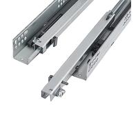 TRUNXUCL Undermount Drawer Slides, Soft Close Drawer Slides Hidden Bottom Ball Bearing Glides, 10 12 14 16 18 20in, 77Lb Load 1 Pair (Color : A, Size : 25cm)
