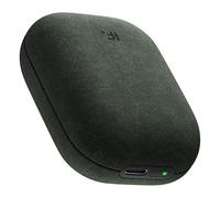 TRUNYEE Mini Hand Warmer, 4000mAh Rechargeable Electric Hand Warmers 3 Levels Heating Soft Cashmere-Like Portable AirPods-Sized Heater for Pockets and Gloves in Cold Winter, Gifts for Christmas-Green