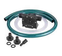 TRUPOW Self-Priming Mini Hand Water Transfer Drill Pump Kit with Water Hose & Oil Hose for Home Water Oil Fluid Transfer