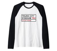 Truro City Stadium Iconic Street Sign Raglan Baseball Tee
